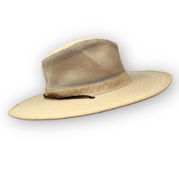Goldcoast Sunwear Tan Boonie Safari Sun Beach Hat OSFM - Picture 6 of 11